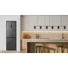 Frigorífico TCL RP340BSD1 — combinado independente, 185 cm, No Frost, compartimento de refrigeração 223 L, compartimento de congelação 117 L, ecrã, 35 dB, classe energética D, cinzento