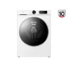 Máquina de lavar roupa TCL FP0944WA0 — carga frontal, 9 kg, 1400 rpm, classe A, visor LED, vapor, 60×56×85 cm, branco