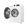 Máquina de lavar roupa TCL FP0944WA0 — carga frontal, 9 kg, 1400 rpm, classe A, visor LED, vapor, 60×56×85 cm, branco