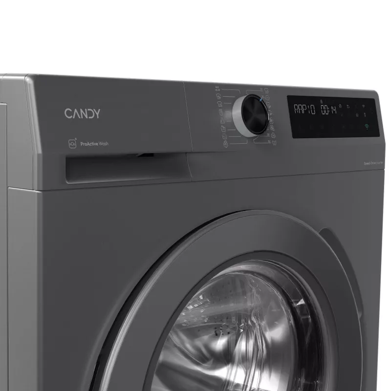 Máquina de lavar roupa Candy BR 26SSR6G-S Carga frontal 6 kg 1200 rpm Cinzento