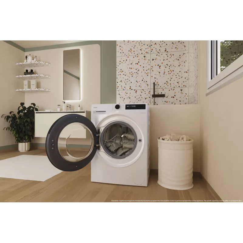 Máquina de lavar roupa Candy BR 47SBL8-S Carga frontal 7 kg 1400 rpm Branco