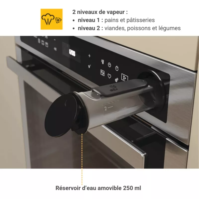 Whirlpool AKZ9S 8271 IX 73 L Aço inoxidável
