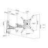 Braço de suporte Multibrackets M VESA Flexarm 360 III preto 75 100 200