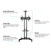 Multibrackets M Public Floorstand Basic 150 incl. prateleira e suporte para câmara