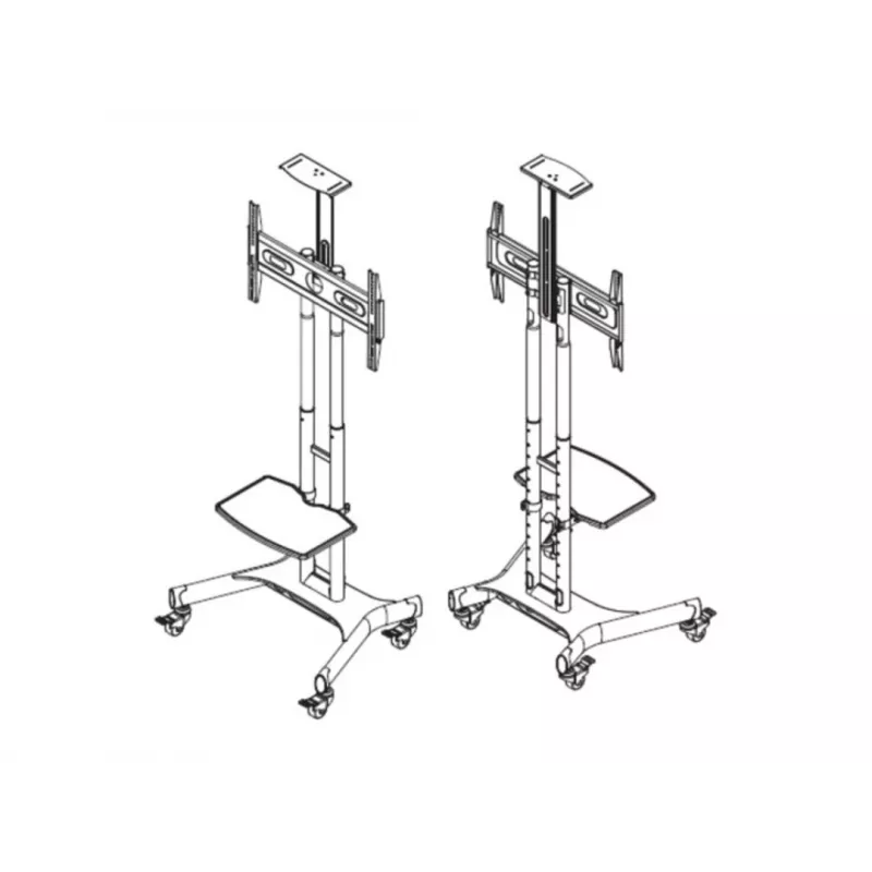Multibrackets M Public Floorstand Basic 150 incl. prateleira e suporte para câmara