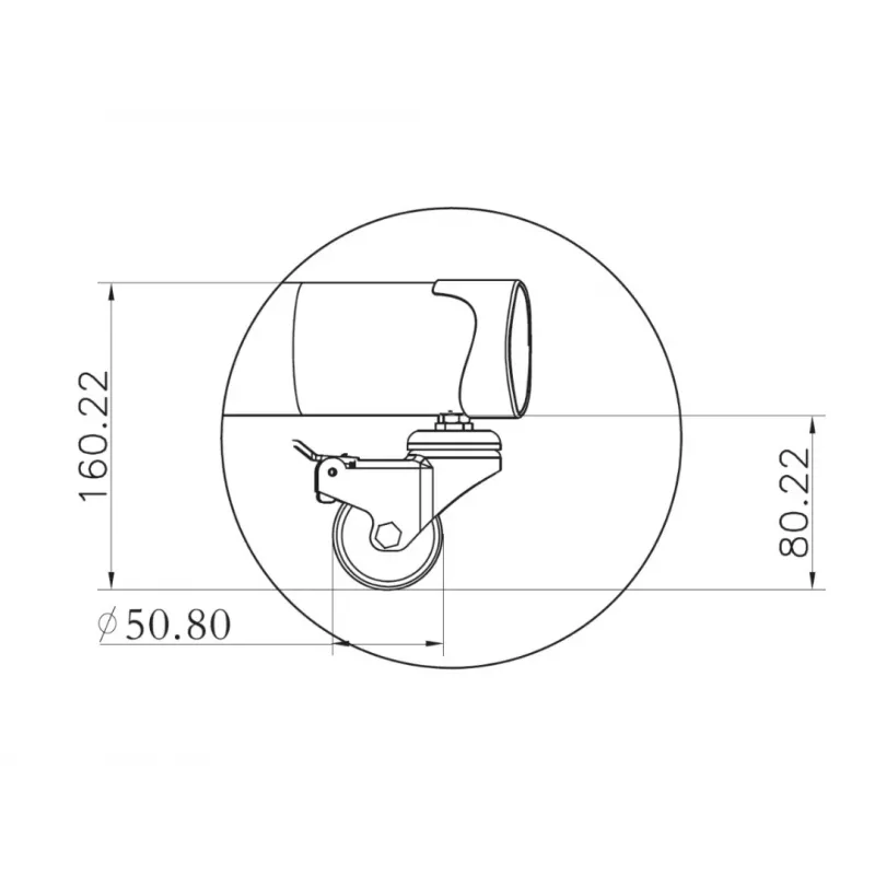 Multibrackets M Public Floorstand Basic 150 incl. prateleira e suporte para câmara