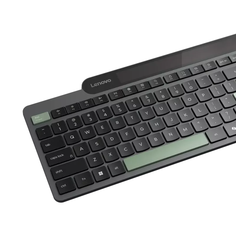 Lenovo | Self-Charging | Teclado | Bluetooth | Estónio | preto