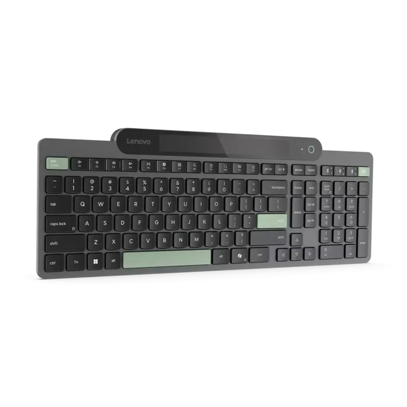 Lenovo | Self-Charging | Teclado | Bluetooth | Estónio | preto