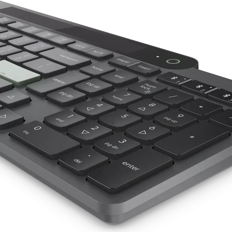 Lenovo | Self-Charging | Teclado | Bluetooth | Estónio | preto