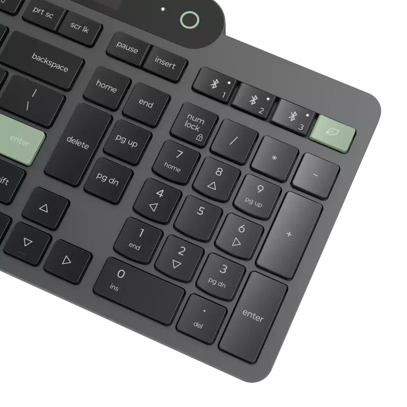 Lenovo | Self-Charging | Teclado | Bluetooth | Estónio | preto