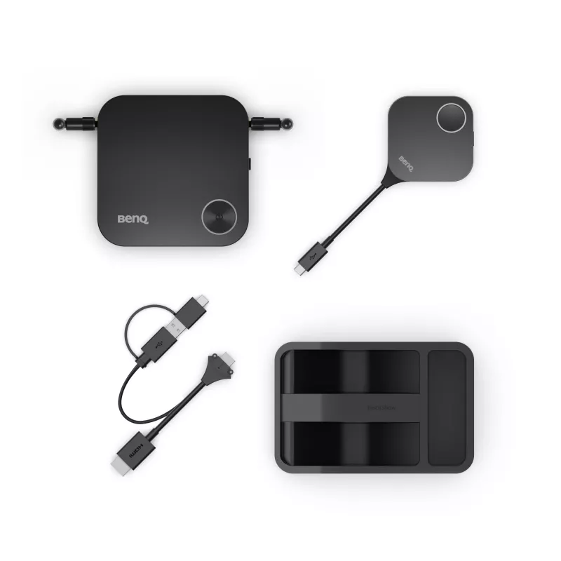 Sistema de apresentação sem fios BenQ InstaShow WDC15 HDMI Desktop preto