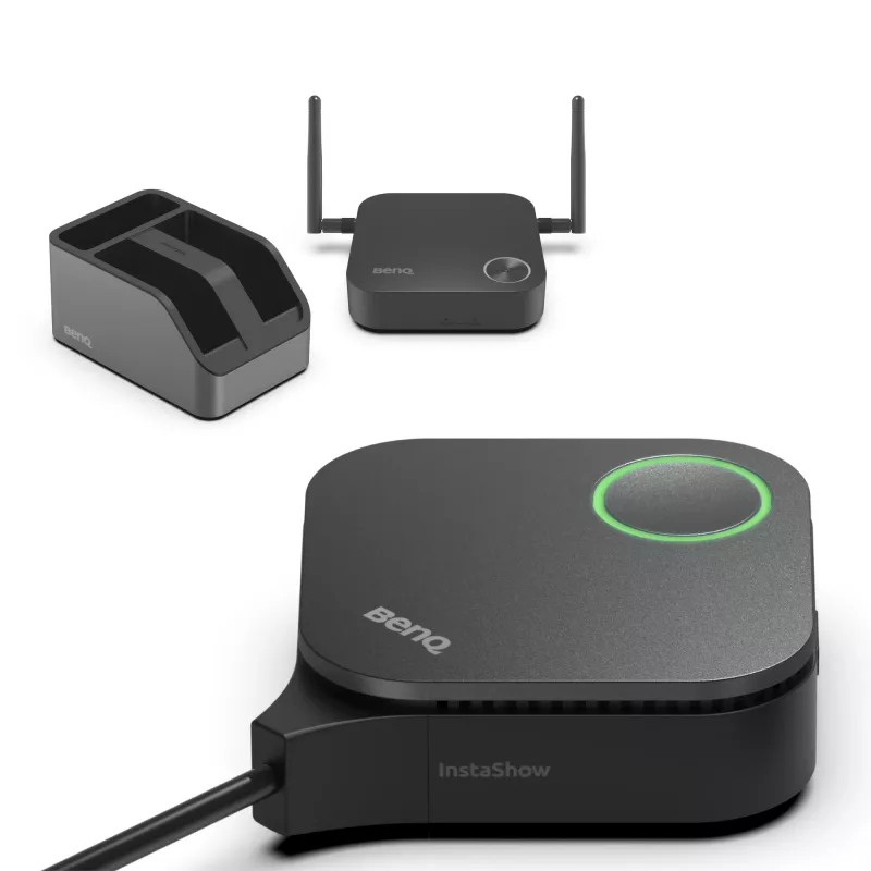 Sistema de apresentação sem fios BenQ InstaShow WDC15 HDMI Desktop preto