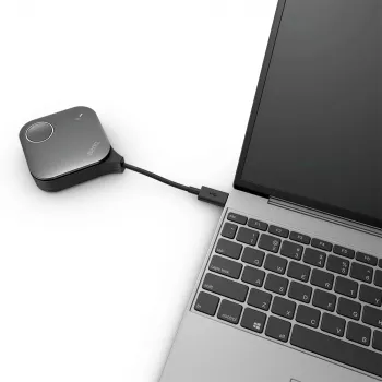 Sistema de apresentação sem fios BenQ InstaShow VS25 HDMI Desktop, Wi‑Fi 6, até 2400 Mbps, antena externa, preto