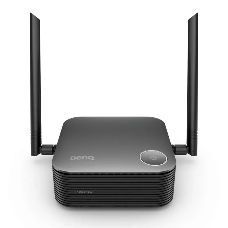 Sistema de apresentação sem fios BenQ InstaShow VS25 HDMI Desktop, Wi‑Fi 6, até 2400 Mbps, antena externa, preto