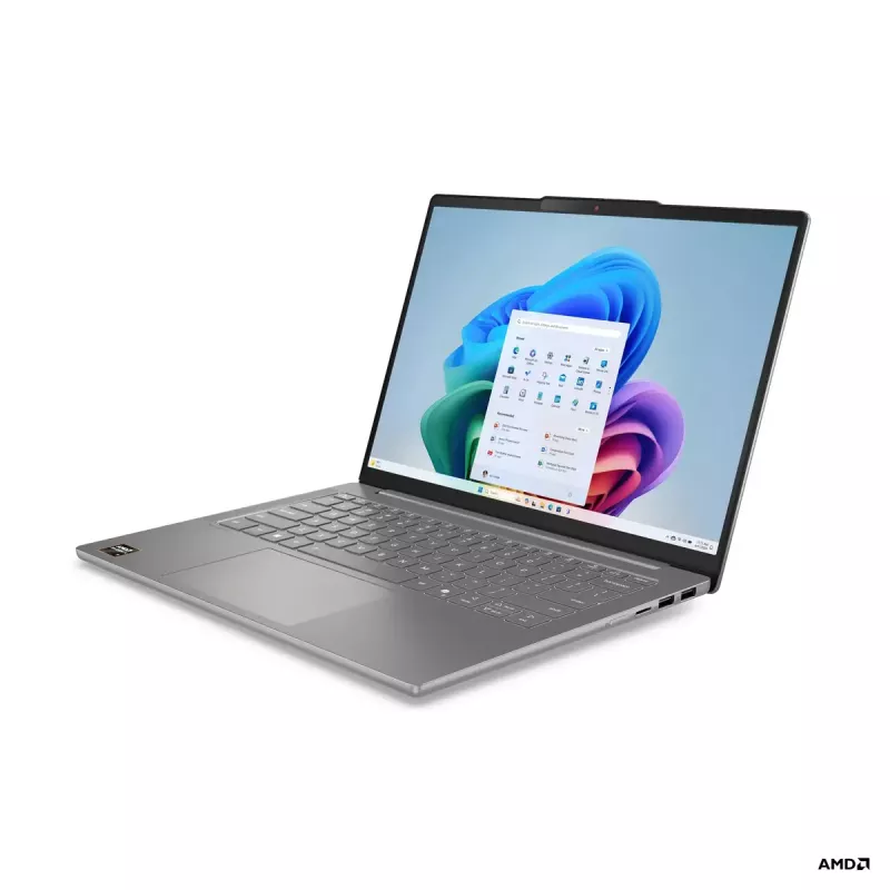 Portátil Lenovo IdeaPad Slim 5 — Ryzen 7 7735HS, 14 polegadas WUXGA IPS 300 Nits, 16 GB RAM, 1 TB SSD, AMD Radeon 680M, leitor de cartões microSD, Windows 11 Home
