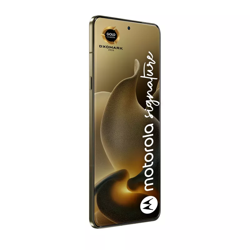Motorola signature 17,2 cm (6,78 polegadas) Dual SIM Android 16.0 5G USB Type-C 16 GB 512 GB 5200 mAh dourado