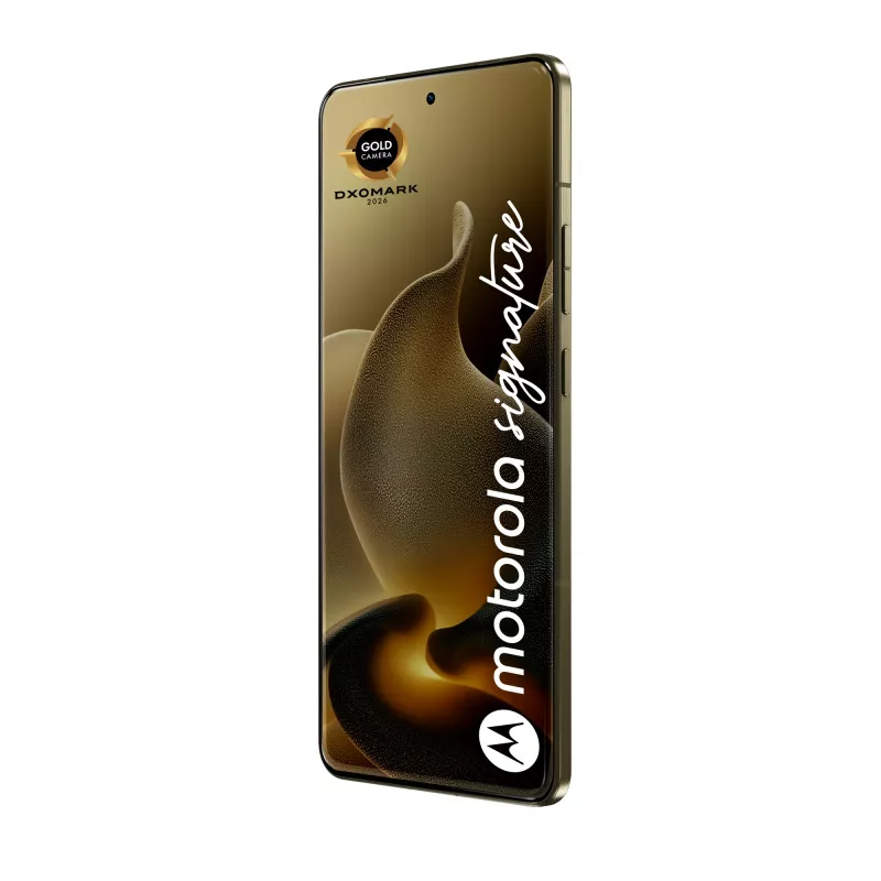 Motorola signature 17,2 cm (6,78 polegadas) Dual SIM Android 16.0 5G USB Type-C 16 GB 512 GB 5200 mAh dourado