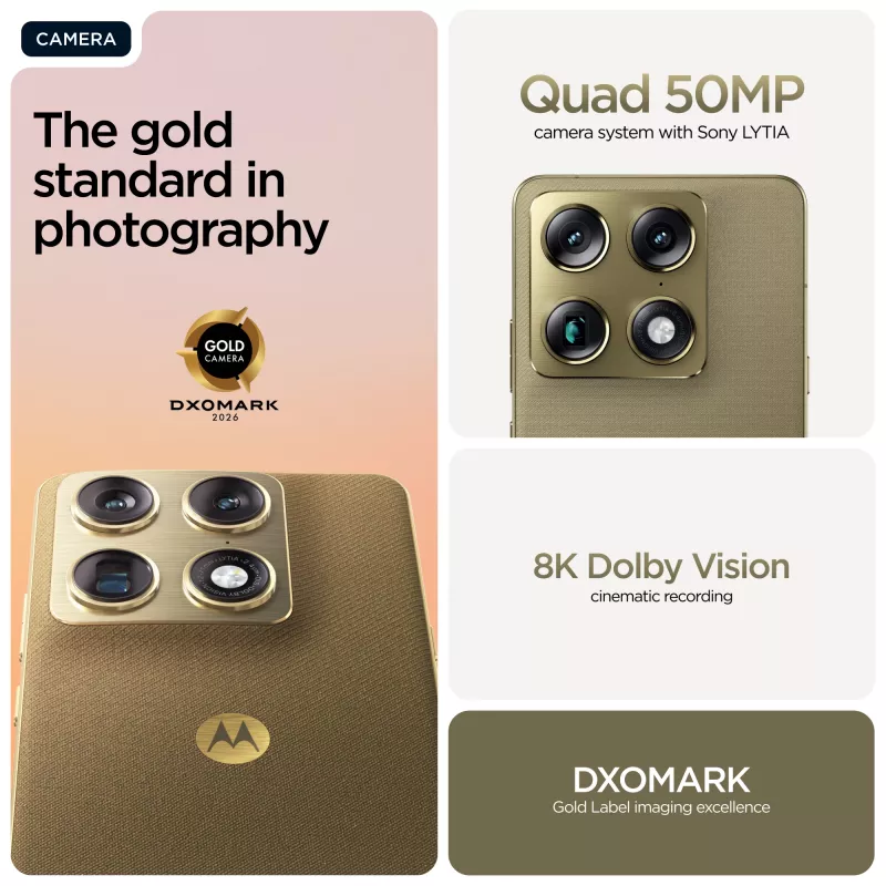 Motorola signature 17,2 cm (6,78 polegadas) Dual SIM Android 16.0 5G USB Type-C 16 GB 512 GB 5200 mAh dourado
