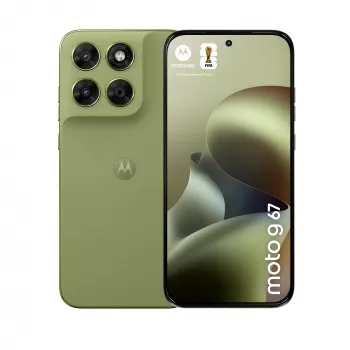Smartphone Motorola moto g67 6,8 polegadas (17,3 cm) 5G, MediaTek Dimensity 6300 2,4 GHz, 4 GB RAM, 128 GB, 5200 mAh, Hybrid Dual SIM, verde