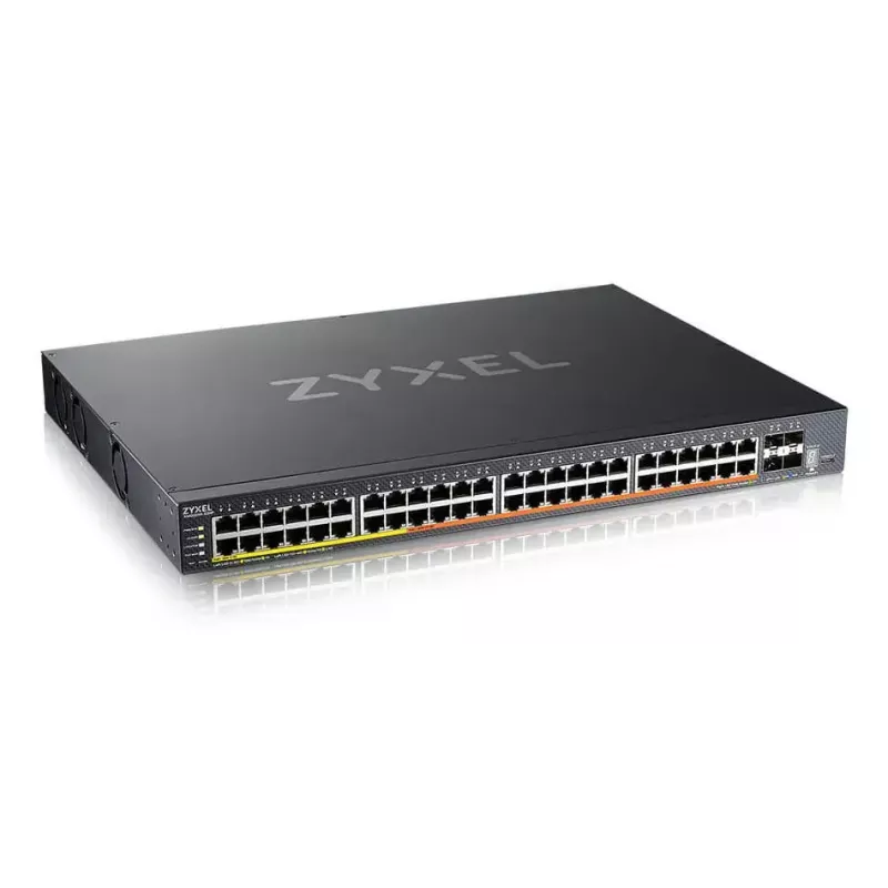 Zyxel XMG2230-52HP Gerido L2/L3 2.5G Ethernet (100/1000/2500) Power over Ethernet (PoE) 1U Preto