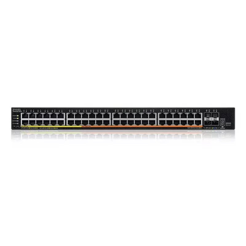 Zyxel XMG2230-52HP Gerido L2/L3 2.5G Ethernet (100/1000/2500) Power over Ethernet (PoE) 1U Preto