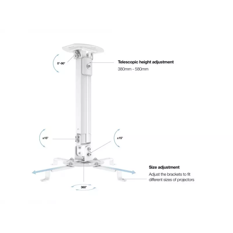 Suporte de teto Multibrackets M Universal Projector Mount I