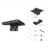 Placa de teto Multibrackets M Pro Series Preto Plástico Aço 165 mm