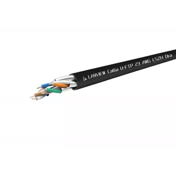 Cabo de rede Lanview LVN122433 – Cat6, não blindado, comprimento não especificado