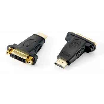 Adaptador Equip HDMI para DVI-D Dual Link, DVI (24+1), HDMI A, Preto