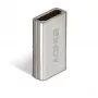 Acoplador Lindy HDMI 2.1 fêmea-fêmea, HDMI 2.1, HDMI 2.1, Prateado