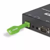 Chave de bloqueio de porta SFP Lindy, verde, chave de bloqueio de porta, SFP, verde, acrilonitrilo-butadieno-estireno (ABS), 1 unid., saco de plástico