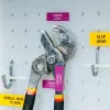 Etiquetas para impressora Brady M21-375-595-PL — vinil autoadesivo, roxo com área branca para escrita