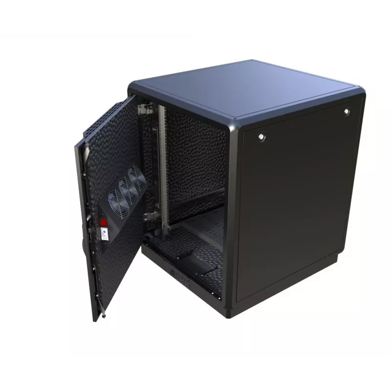 Lanview RDLAK16U758BL armário rack 16U preto