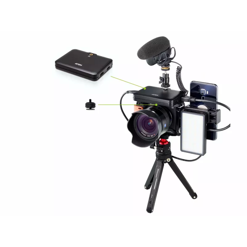 ATEN CAMLIVE™+(HDMI para USB-C gravação de vídeo UVC com PD3.0 Power Pass-Through)