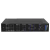 Escalador de vídeo Vivolink VLSC242M, caixa metálica, HDCP 1.4/2.2, AC 110–230V, 250×200×44 mm