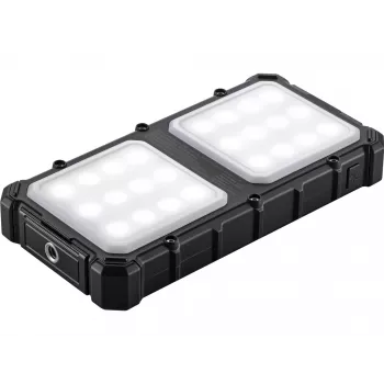 Powerbank solar Sandberg CampLED 10000, 10000 mAh, Programmable Power Supply (PPS), 3,7 V, 15 W, preto