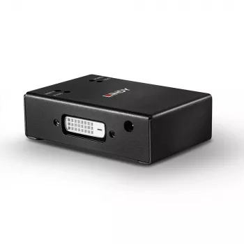 Gravador EDID Lindy HDMI / VGA / DVI, 3840 x 2160 píxeis, 1920 x 1080,2560 x 1600,3840 x 2160, 18 Gbit/s, preto, metal, HDMI