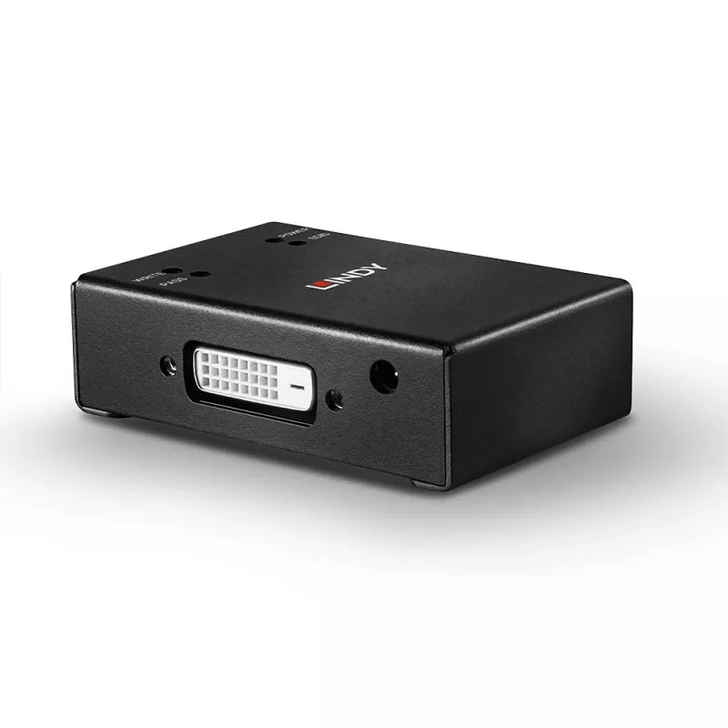 Gravador EDID Lindy HDMI / VGA / DVI, 3840 x 2160 píxeis, 1920 x 1080,2560 x 1600,3840 x 2160, 18 Gbit/s, preto, metal, HDMI