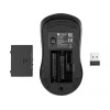 Rato sem fios Sandberg Saver preto, ambidestro, RF Wireless, 1600 DPI, preto