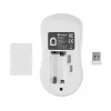 Rato sem fios Sandberg Saver branco, ambidestro, RF Wireless, 1600 DPI, branco