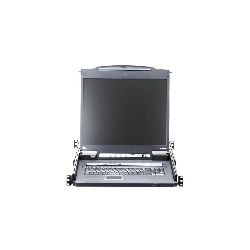 Consola rack ATEN CL5716IM-ATA-2XK06ITG 43,2 cm (17 polegadas) preto 1U
