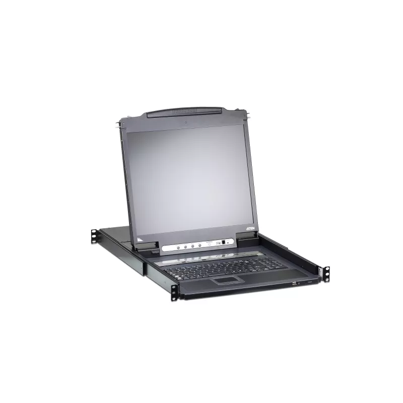 Consola rack ATEN CL5716IM-ATA-2XK06ITG 43,2 cm (17 polegadas) preto 1U
