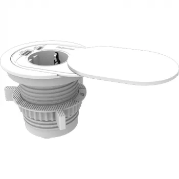Extensão de alimentação Fellowes 100137178 2 m 1 tomada(s) AC interior branco
