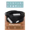 Cabo de extensão ativo USB-C EQUIP 15 m, USB 3.2 Gen 1 (5 Gbps), contactos niquelados, preto