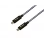 Cabo USB-C para USB-C EQUIP 1,0 m — USB 3.2 Gen 2x2, 20 Gbit/s, PD 240 W, 4K/60 Hz, preto