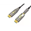 Cabo ótico ativo HDMI 2.1 EQUIP, fichas Type-D e A removíveis, 20 m, 48 Gbit/s, 8K/60 Hz