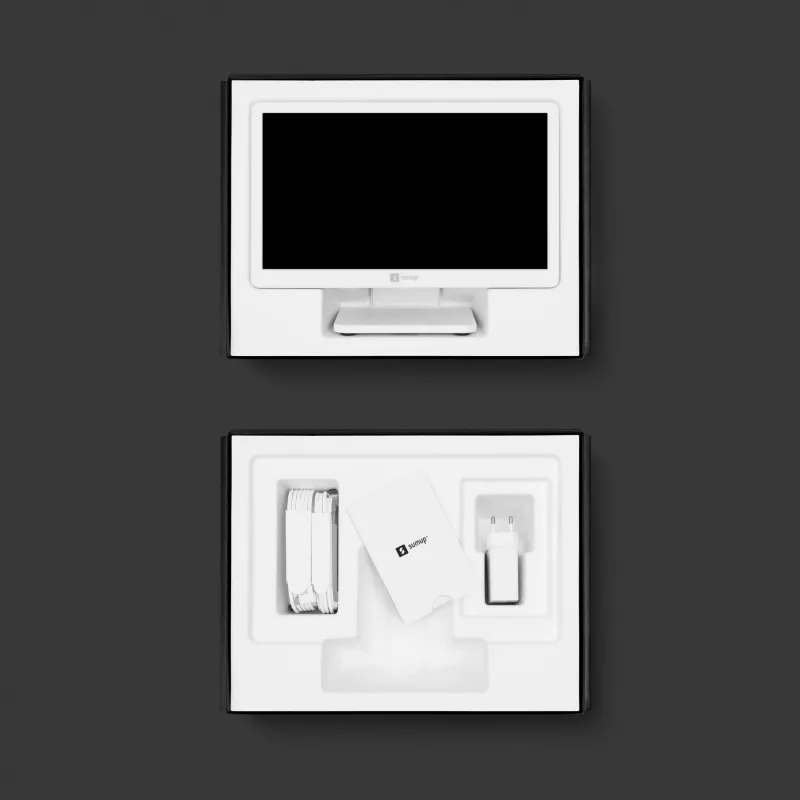 SumUp POS Lite & Solo 33 cm (13 polegadas) 1920 x 1080 Pixel Ecrã tátil Branco