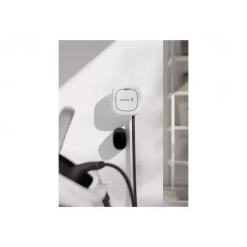 Wallbox Pulsar Max Wallbox 22 kW, Wi‑Fi & Bluetooth, cabo de 5 m, IP54, IK10, Branco