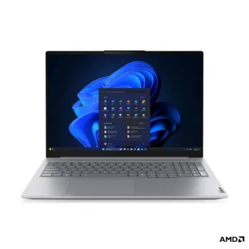 Portátil Lenovo ThinkBook 16 G9 AHP — AMD Ryzen 5 (até 4,9 GHz), Radeon 740M, 16 polegadas IPS 1920×1200, 16 GB RAM, 512 GB NVMe, Wi‑Fi 7, Gigabit Ethernet