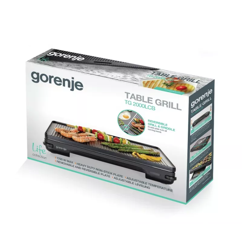 Gorenje TG2000LCB Independente 2000 W Preto